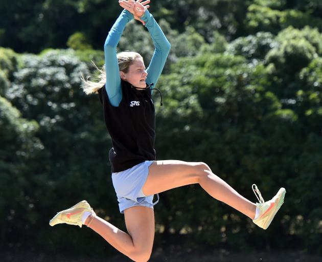 Jorja Gibbons has revelled in athletics opportunities while at Queen’s High School. PHOTO: PETER...