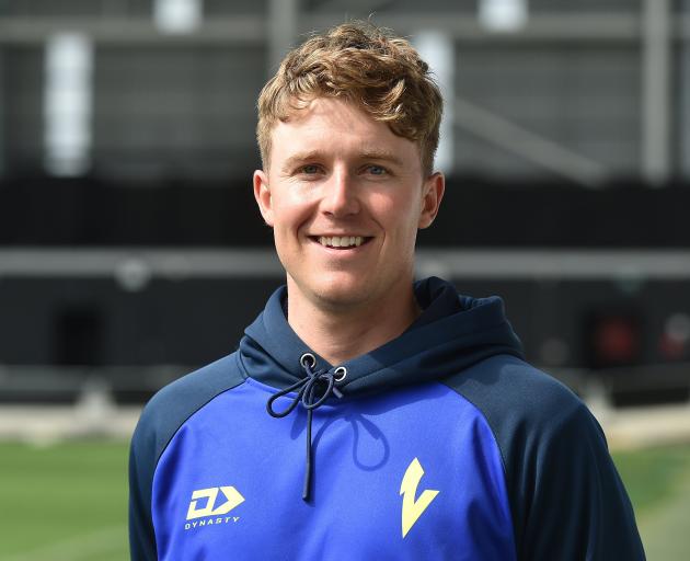 Newly-minted Otago captain Luke Georgeson is looking forward to his new role this season. PHOTO:...