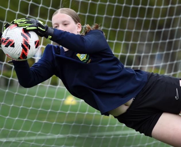 Goalkeeper Megan Waayer represented New Zealand for the first time at the Oceania under-16...