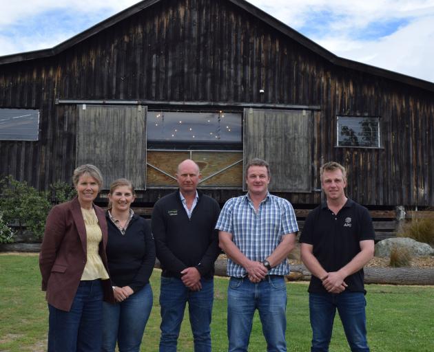 At a Beef + Lamb New Zealand Central South Island farmer council annual meeting in the woolshed...