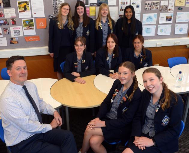 Otago Girls’ High School teacher Duncan Trickey won the Young Enterprise Teacher of the year...