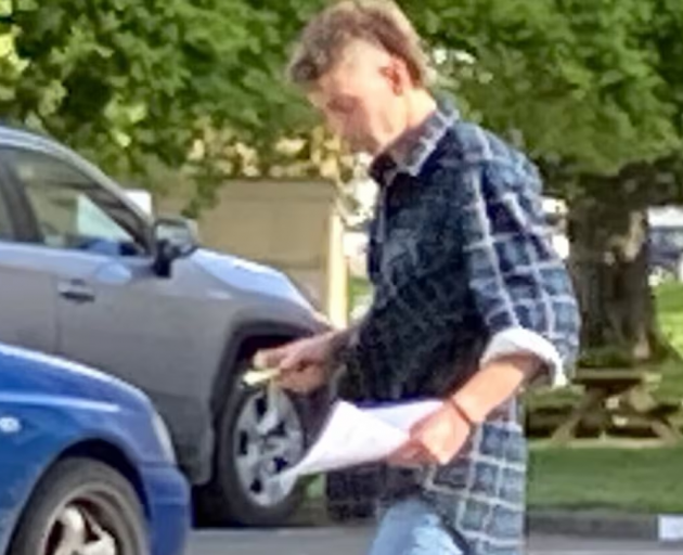 Quinn Woodman outside the Nelson District Court, where he was sentenced on charges relating to...