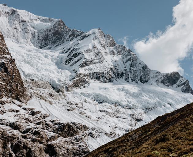 Rob Roy glacier. PHOTOS: DEANNA GERLACH