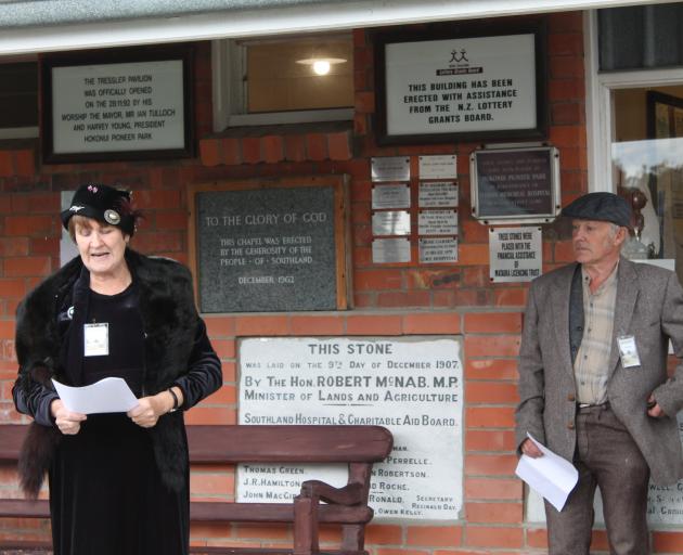 It was a great day for the hundred-odd people who came out to watch the unveiling of new plaques...