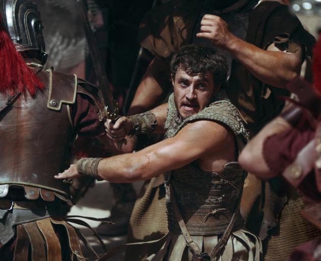 Paul Mescal plays Lucius in "Gladiator II," from Paramount Pictures. PHOTO: Aidan Monaghan...