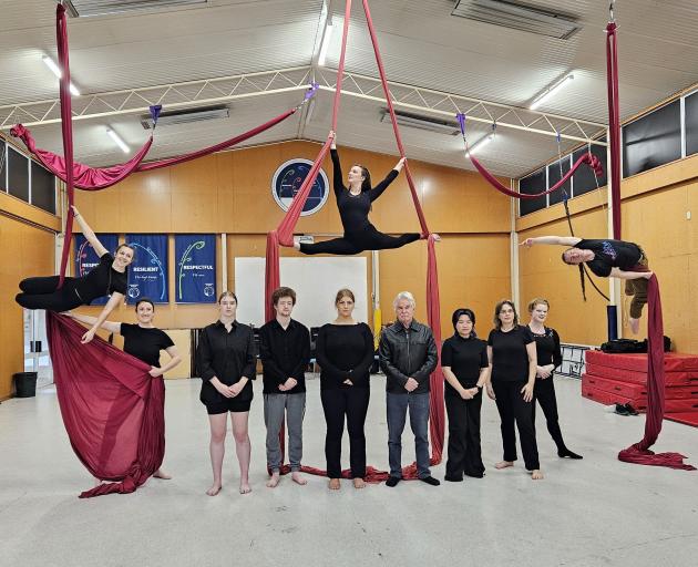 The cast of Invisible have been learning the ‘‘ropes’’ literally. PHOTO: SUPPLIED