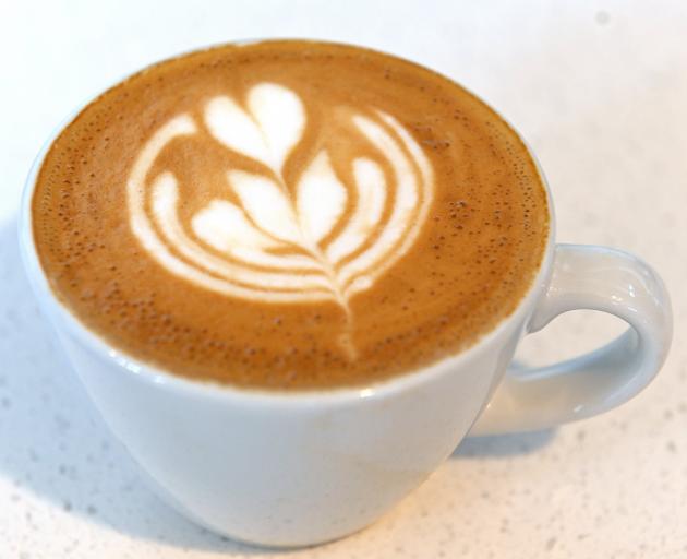 Some of the latte art at the competition. PHOTOS: LINDA ROBERTSON