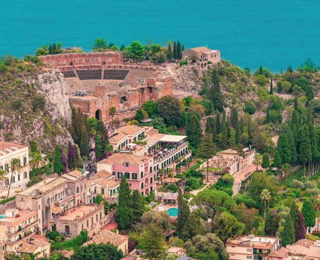 Teatro Greco is undoubtedly the most dramatically situated Greek theatre in the world. 
