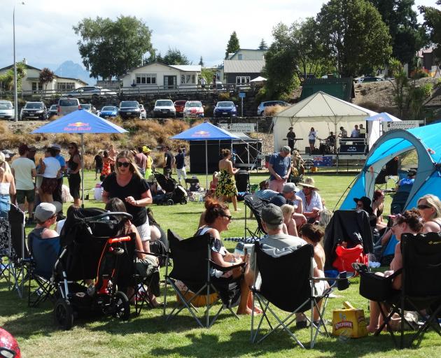 Music events have been held at Queenstown's Recreation Ground in the past. PHOTO: GUY WILLIAMS