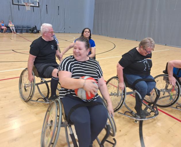 Wheelchair basketball went next level at ILT Stadium Southland last week.