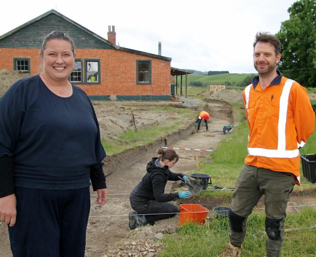 A team headed by Rachel Gimmell and archaeologist Chris Jennings have been mining the past at...