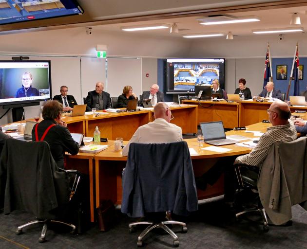 The Clutha District Council considering the region's long-term plan. PHOTO:ODT FILES