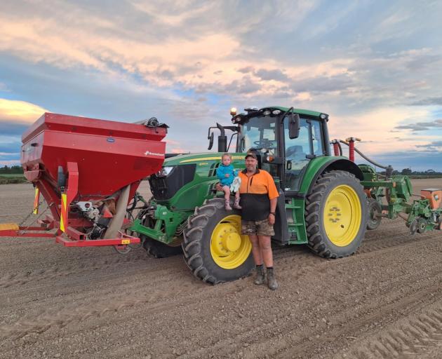 Oakley’s crop manager Reuben Carter has moved from being a trained mechanical engineer to working...