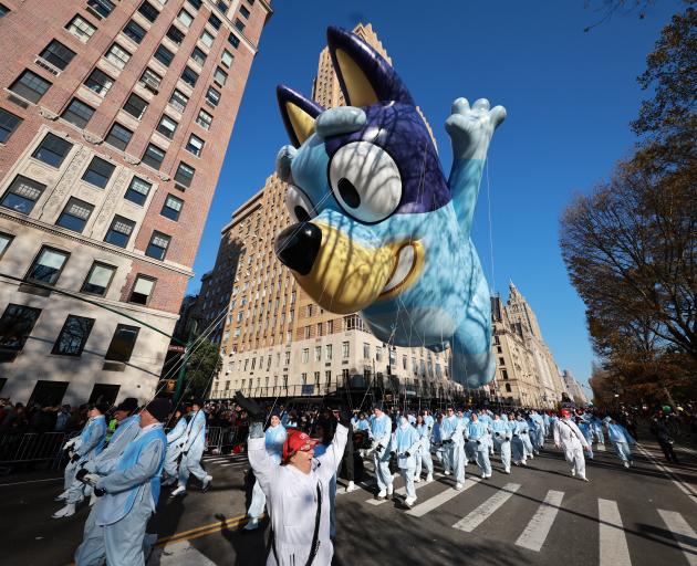 The popular animated children’s series "Bluey" is being made into a 2027 feature film. Photo:...