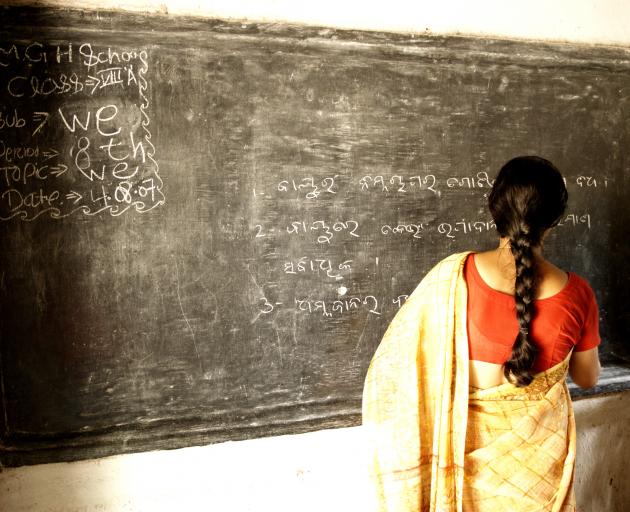 Teachers in South East Asia enjoy greater respect from students. PHOTO: GETTY IMAGES