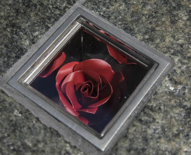 A permanent memorial honouring the lives of Tori Johnson and Katrina Dawson at Martin Place...