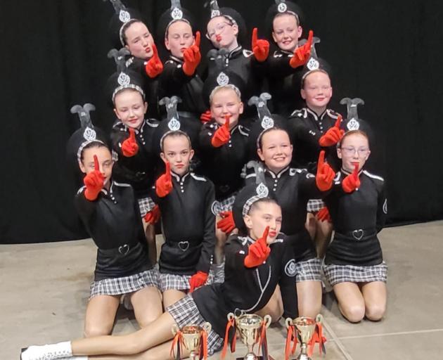 The Hokonui Southland Under 13s marching team claimed back-to-back wins at the South Island...