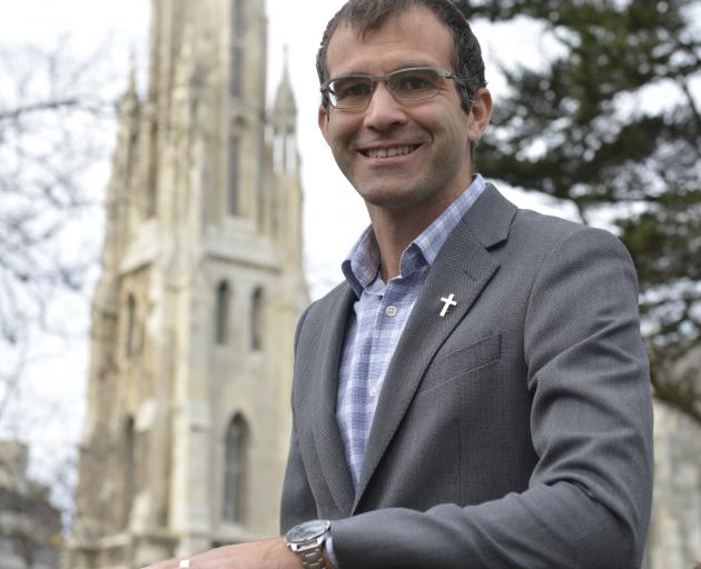 First Church's minister Rev Ed Masters. PHOTO: GERARD O'BRIEN