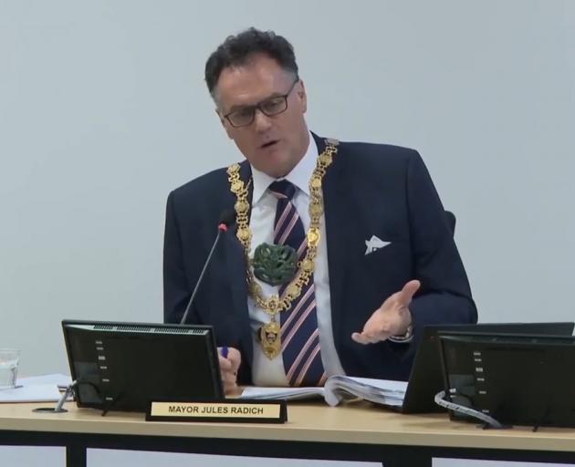 Dunedin Mayor Jules Radich. PHOTO: ODT FILES