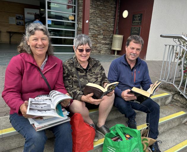 Family members (from left) Jeanine McDonald, of Invercargill, Natalie McMillan, of Christchurch...