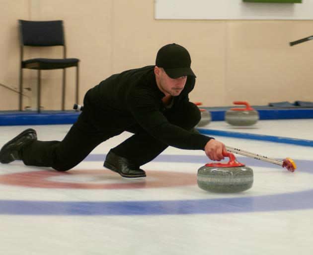 New Zealand representative curler Anton Hood has his eye on qualifying for the Winter Olympics....