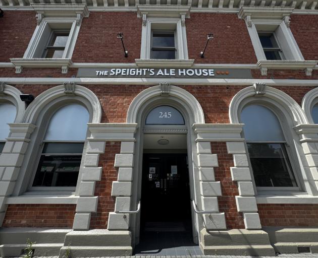 Earthquake strengthening work on the former Speight’s Ale House will start this month. Photo:...