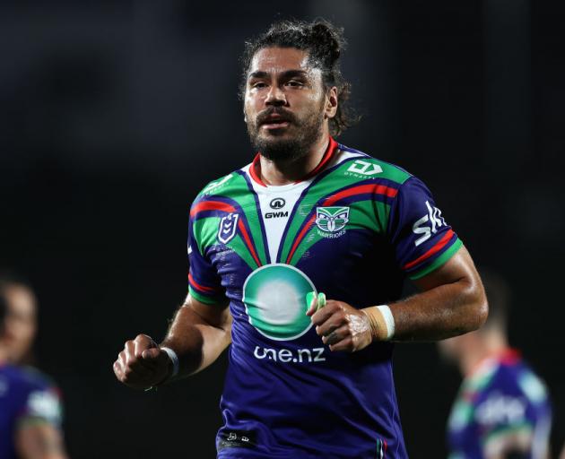Tohu Harris has not returned to the field for the Warriors following wrist surgery. Photo: Getty...