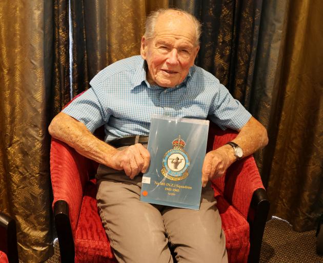 Owen Hunter at the Air Force Museum of New Zealand. Photo: David King
