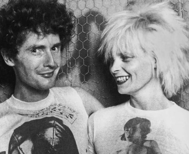 Vivienne Westwood with Malcolm McLaren in 1976. Photo: Norma Moriceau