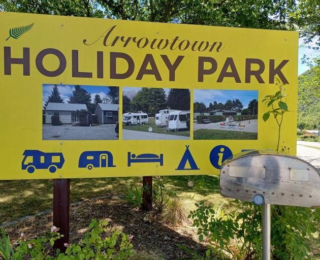 The Arrowtown Campground was taken over by Hampshire Holiday Parks in 2023. PHOTO: OLIVIA JUDD