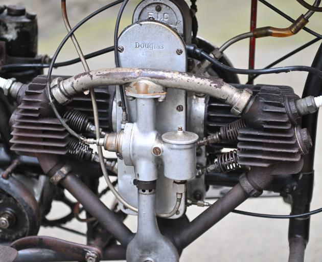 A three-speed gearbox and a speedometer. PHOTO: GERARD O’BRIEN