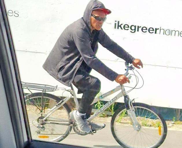 Canterbury police want to identify the man in this photo. Photo: Police