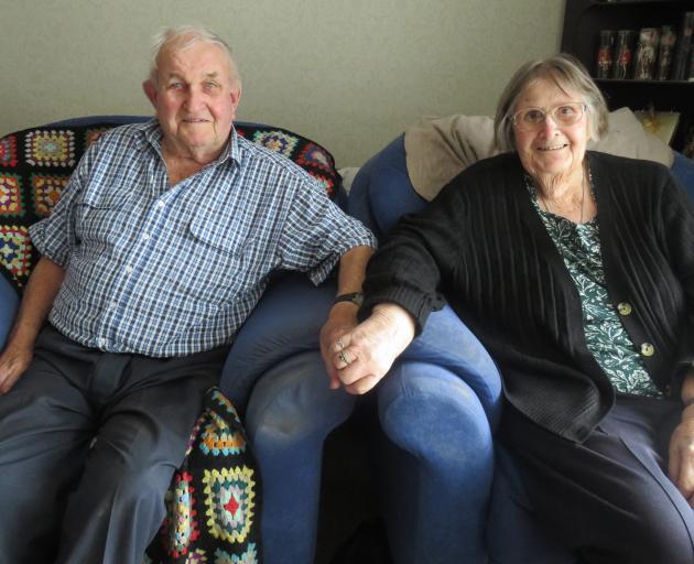 John and Bev French celebrate 65 years of marriage. Photo: Supplied