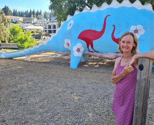 Wānaka's much-loved concrete lakeside dinosaur will be getting a facelift from artist Chrissy...