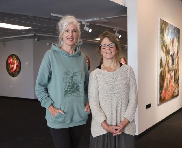 Dunedin artists Anita DeSoto and Rod Eales are showing their art at the latest He Waka Tuia...