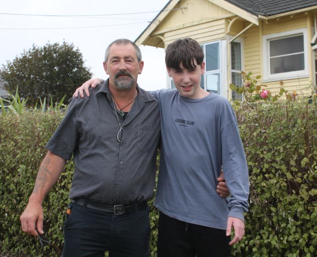Jamie Taylor and Alex Christensen,14, both of Invercargill, formed a friendship after Alex...