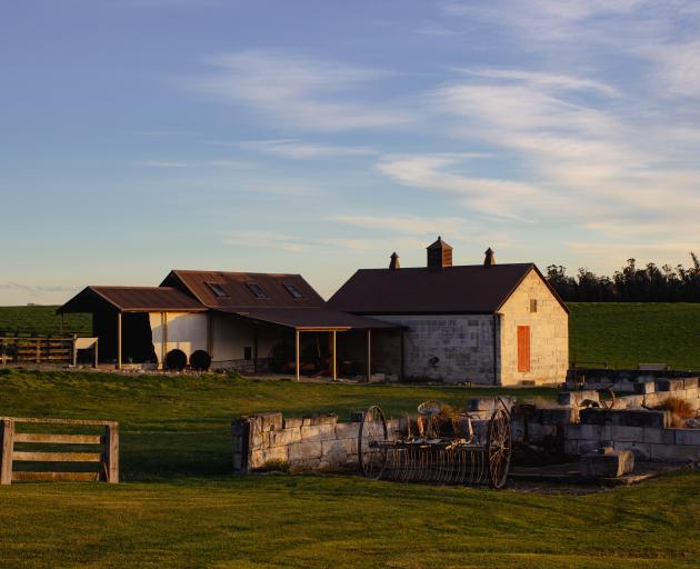 The historic slaughterhouse and carcass shed at Totara Estate. PHOTO: HERITAGE NZ