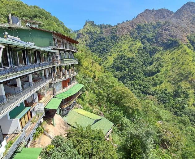Mountainside hotel in the Central Highlands. PHOTO: MIKE YARDLEY