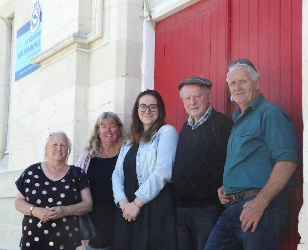 North Otago Bird Club committee members (from left) Sandra Thompson, Diana Tonkin, Joanna...