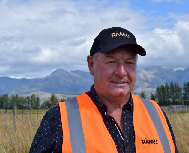 Lynmore Farm manager Wayne Webb.