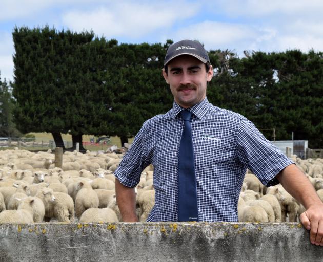 PGG Wrightson trainee livestock representative Michael Beattie, of Dunedin, started in the role...