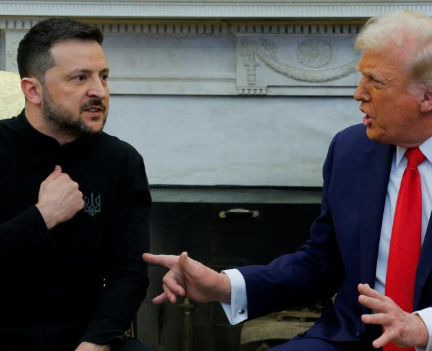 Volodymyr Zelensky and Donald Trump's meeting descended into a heated exchange before reporters...