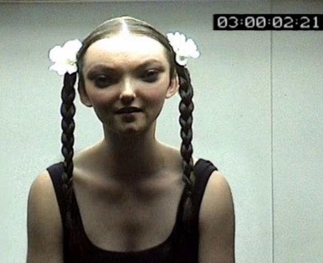 The "alien girl" from PlayStation 2’s 1999 advertising campaign.