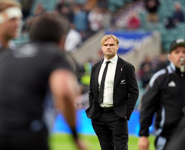 All Blacks coach Scott Robertson. Photo: Getty Images