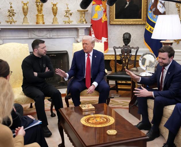 Donald Trump and vice-president JD Vance berated Zelensky in a bizarre attack on a once close...
