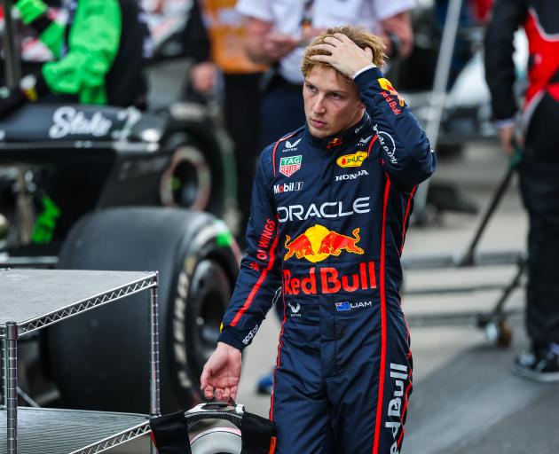 Liam Lawson has struggled in his first two races of the season. Photo: Getty Images