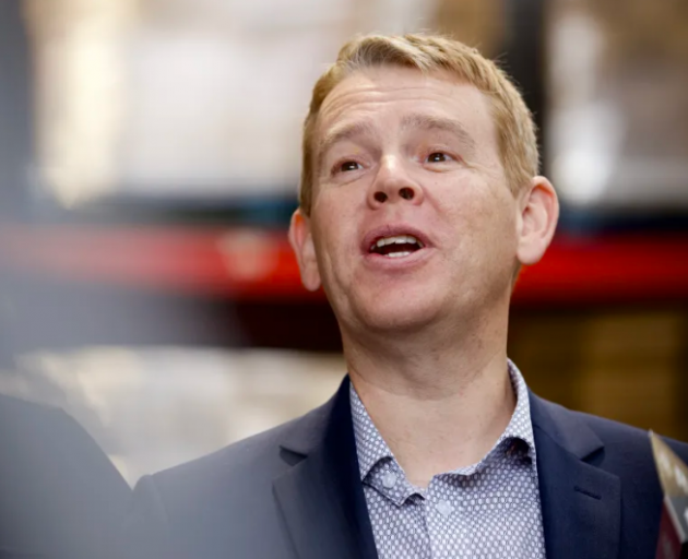 Labour Party leader Chris Hipkins. Photo: RNZ 