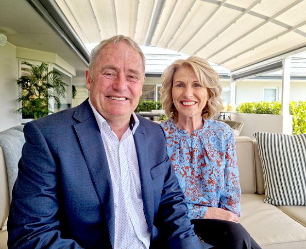 Mayor Phil Mauger and wife Chrissy. Photo: Supplied