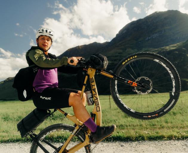 Kiwi enduro mountain biker Matthew Fairbrother models Mons Royale’s award-winning Diversion...