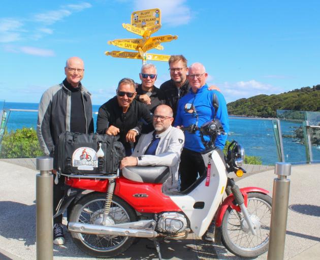 Mild Hogs (clockwise from back left) Ian Pringle, Brian Jones, Murray Parsons, Scott Page, Martin...